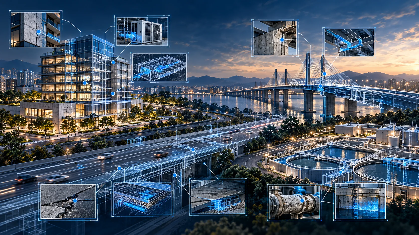 Infrastructure asset management digital twin